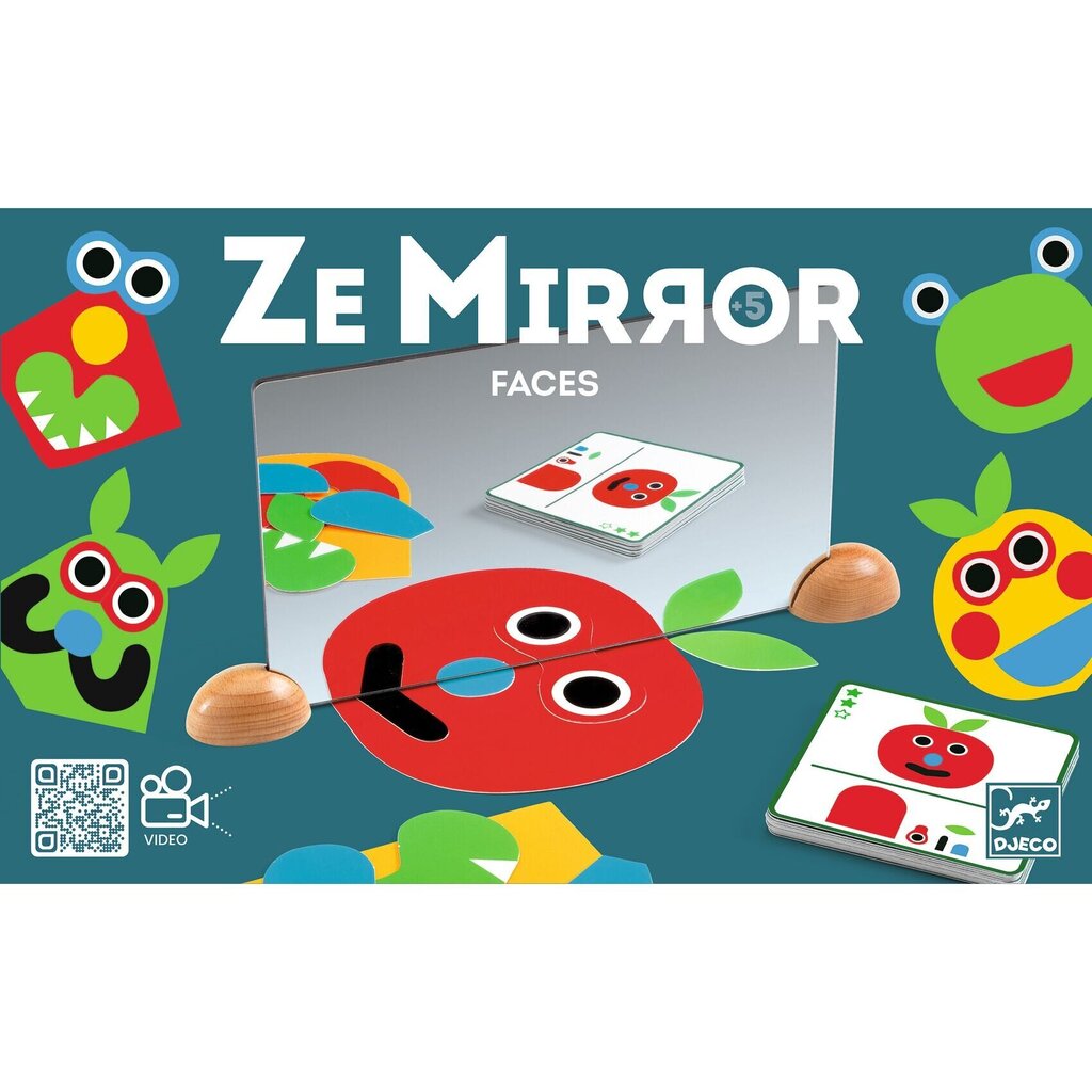 Veidrodis Djeco Ze Mirror Veidai, DJ06482 kaina ir informacija | Lavinamieji žaislai | pigu.lt