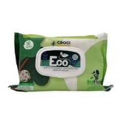 Croci Eco Wipes Talc&Flowers, аромат белых цветов и талька, влажные салфетки, 30 шт. цена и информация | Средства по уходу за животными | pigu.lt