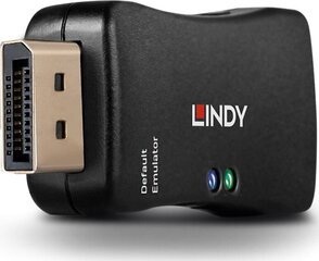 Adapter AV Lindy DisplayPort - DisplayPort kaina ir informacija | Adapteriai, USB šakotuvai | pigu.lt