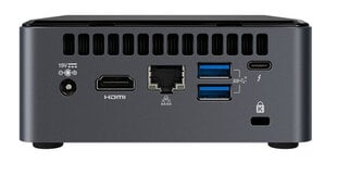 Intel NUC NUC10i7FNHN UCFF i7-10710U 1.1 GHz, 64-bit kaina ir informacija | Stacionarūs kompiuteriai | pigu.lt