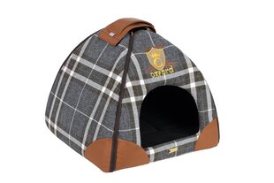 Cazo Pet House Oxford lova augintiniui 47x46x40cm kaina ir informacija | Guoliai, pagalvėlės | pigu.lt