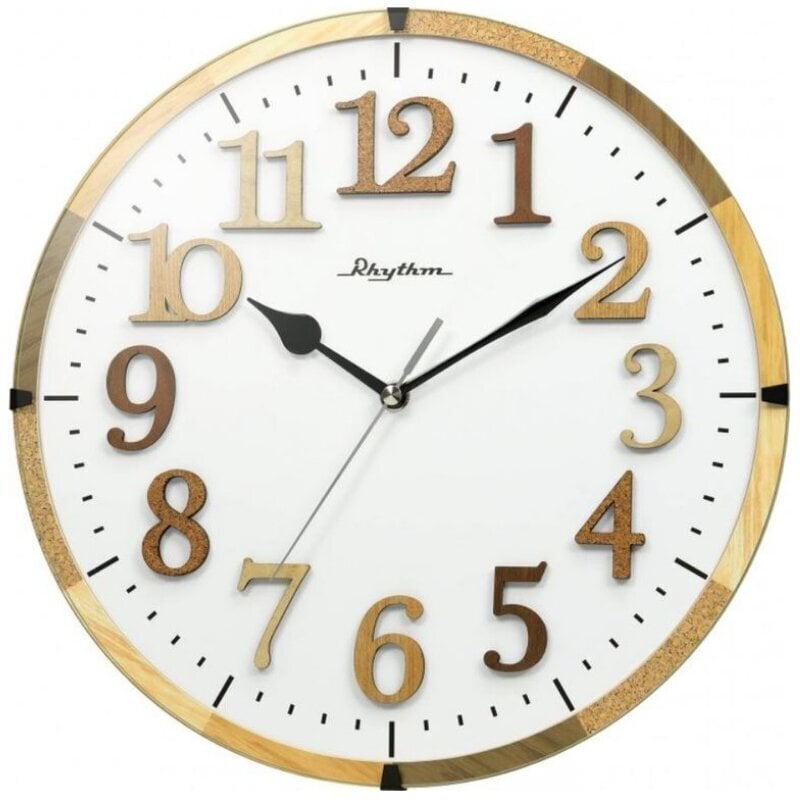 Sieninis laikrodis Rhythm CMG130NR06 kaina ir informacija | Laikrodžiai | pigu.lt