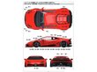 Plastikinis surenkamas modelis Aoshima - Lamborghini Huracan Liberty Walk LB-Works Ver. 1, 05988 kaina ir informacija | Konstruktoriai ir kaladėlės | pigu.lt