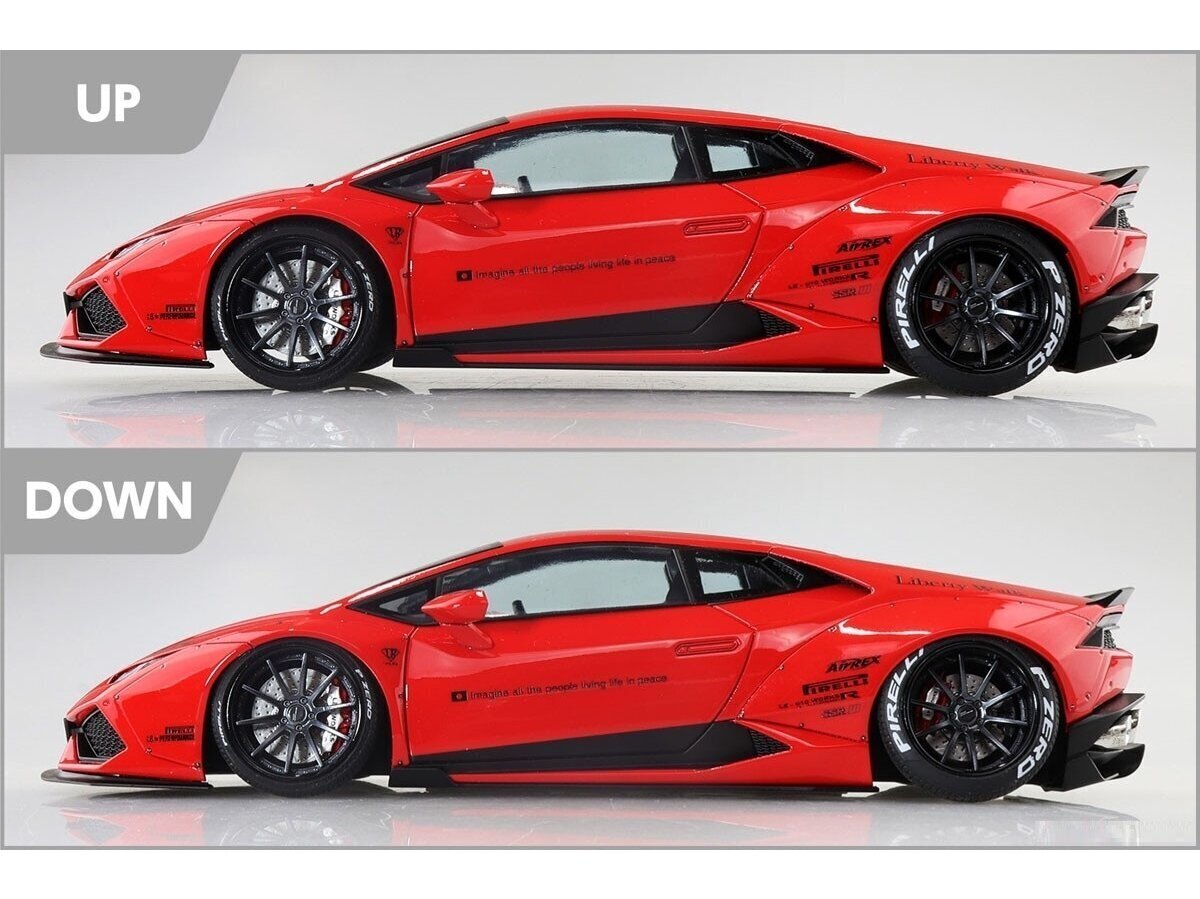 Plastikinis surenkamas modelis Aoshima - Lamborghini Huracan Liberty Walk LB-Works Ver. 1, 05988 kaina ir informacija | Konstruktoriai ir kaladėlės | pigu.lt