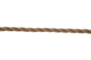 Instaliacinis tekstilinis kabelis Electraline 434716, 100 m kaina ir informacija | Tekstiliniai kabeliai ir elektros kaladėlės | pigu.lt