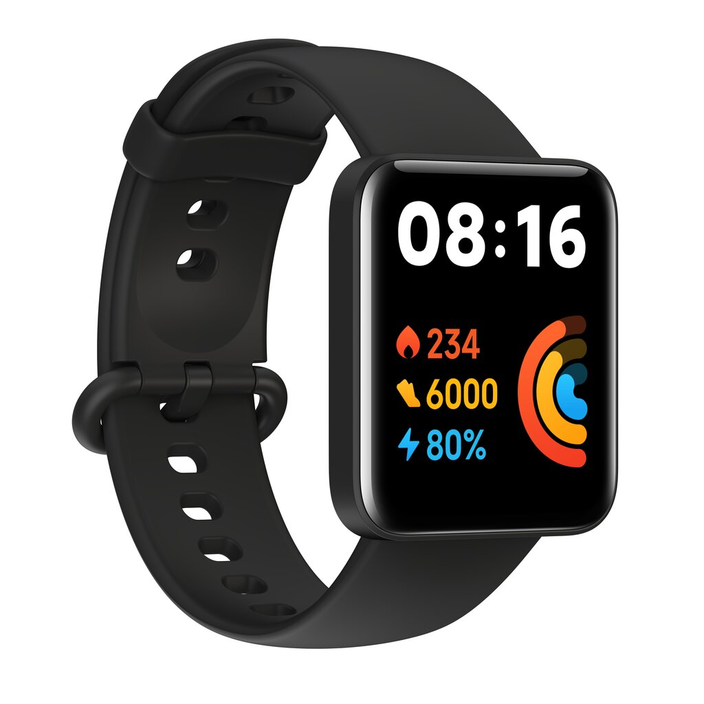 Xiaomi Redmi Watch 2 Lite, Black BHR5436GL kaina ir informacija | Išmanieji laikrodžiai (smartwatch) | pigu.lt