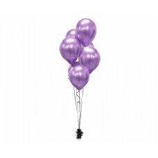 Balionai Beauty & Charm, platininis violetinis, 30 cm, 50 vnt. kaina ir informacija | Balionai | pigu.lt