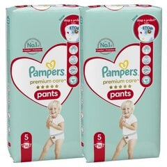 Sauskelnės-kelnaitės PAMPERS Premium Care Pants, 5 Dydis, 104 vnt. kaina ir informacija | Pampers Išparduotuvė | pigu.lt