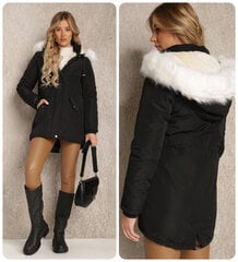 Женская куртка плюс размера Martina, черная цена и информация | Женские куртки | pigu.lt