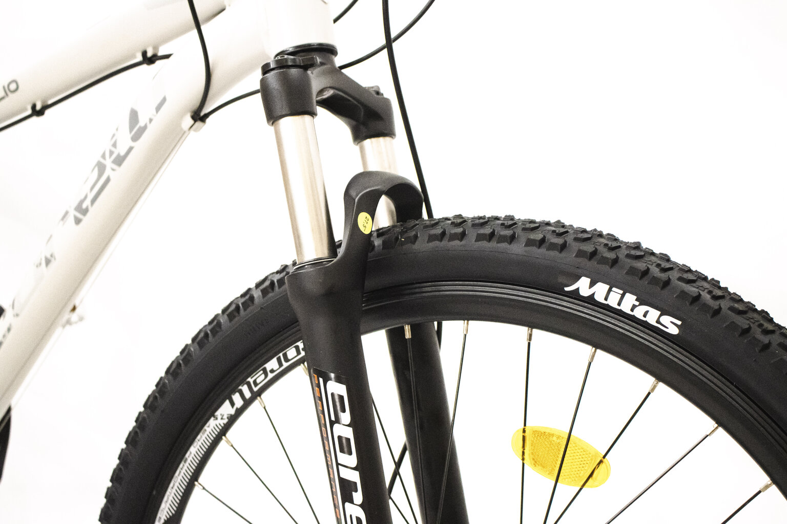 Kalnų dviratis Corelli Opilio New Age 1.1 27,5", baltas цена и информация | Dviračiai | pigu.lt