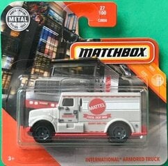 Automobilio modeliukas Matchbox Interantional Armored Truck, baltas kaina ir informacija | Žaislai berniukams | pigu.lt