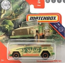 <p>2020 - 067 - GKM45 Matchbox 1974 VOLKSWAGEN TYPE 181</p> цена и информация | Игрушки для мальчиков | pigu.lt