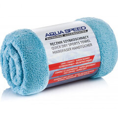 Aqua-Speed Dry Coral полотенце, 350g 70x140,light blue 02/157 цена и информация | Полотенца | pigu.lt