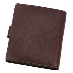 Kortelių dėklas vyrams Genuine Leather CC110BRLb kaina ir informacija | Vyriškos piniginės, kortelių dėklai | pigu.lt