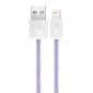 Telefono laidas Baseus Dynamic cable USB to Lightning, 2.4A, 1m, violetinis kaina ir informacija | Laidai telefonams | pigu.lt