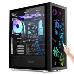 Darkflash DK210 Graffiti computer case (black) цена и информация | Корпуса | pigu.lt