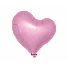 Helio balionai Ibrex Heart, 45 cm, 5 vnt, metalinė rožinė цена и информация | Шарики | pigu.lt