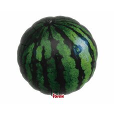 Folinis balionas Ibrex Round Watermelon, 35 cm kaina ir informacija | Balionai | pigu.lt