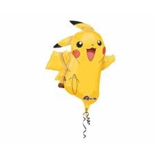 Folinis balionas Pokemon Pikachu, 62x78cm, geltonas kaina ir informacija | Balionai | pigu.lt