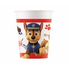 Popieriniai puodeliai (WM), Paw Patrol - Ready for Action (Nickelodeon), 200 ml, 8 vnt kaina ir informacija | Vienkartiniai indai šventėms | pigu.lt