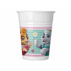 Plastikiniai puodeliai (WM), Paw Patrol Skye&Everest (Nickelodeon), 200 ml, 8 vnt цена и информация | Праздничная одноразовая посуда | pigu.lt