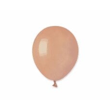 Pasteliniai balionai rusvi, A50, 13 cm, 100 vnt. kaina ir informacija | Balionai | pigu.lt