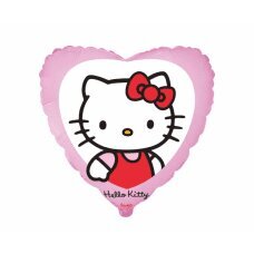 Folijinis balionas 18 FX Hello Kitty lange, supakuotas kaina ir informacija | Balionai | pigu.lt