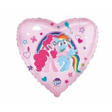 Folijinis balionas 18 FX My Little Pony Hug, supakuotas kaina ir informacija | Balionai | pigu.lt