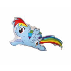 Folijinis balionas 24 FX Rainbow Dash Pony, supakuotas kaina ir informacija | Balionai | pigu.lt