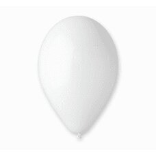 Godan Lateksiniai balionai, 25 cm, 50 vnt, pasteliniai balti kaina ir informacija | Balionai | pigu.lt