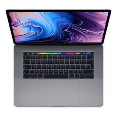 MacBook Pro 2017 Retina 15" 4xUSB-C - Core i7 2.8GHz / 16GB / 256GB SSD / SWE / Space Gray (atnaujintas, būklė A) kaina ir informacija | Nešiojami kompiuteriai | pigu.lt