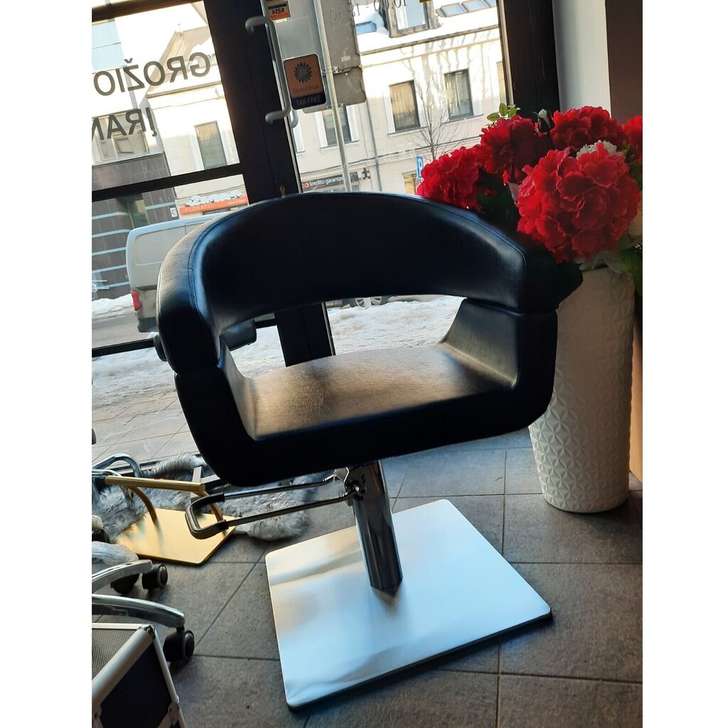 Profesionali kirpyklos kėdė Gabbiano 044, juoda kaina ir informacija | Baldai grožio salonams | pigu.lt