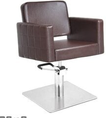 Профессиональное парикмахерское кресло GABBIANO ANKARA, коричневого цвета цена и информация | Мебель для салонов красоты | pigu.lt
