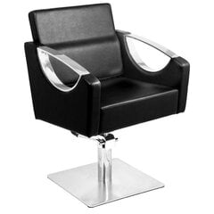 Profesionali kirpyklos kėdė Gabbiano Talin, juoda kaina ir informacija | Baldai grožio salonams | pigu.lt