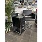 Grožio salono vežimėlis Gabbiano Solo, juodas kaina ir informacija | Baldai grožio salonams | pigu.lt