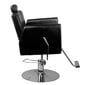 Profesionali kirpyklos kėdė Hair System 0-179, juoda kaina ir informacija | Baldai grožio salonams | pigu.lt