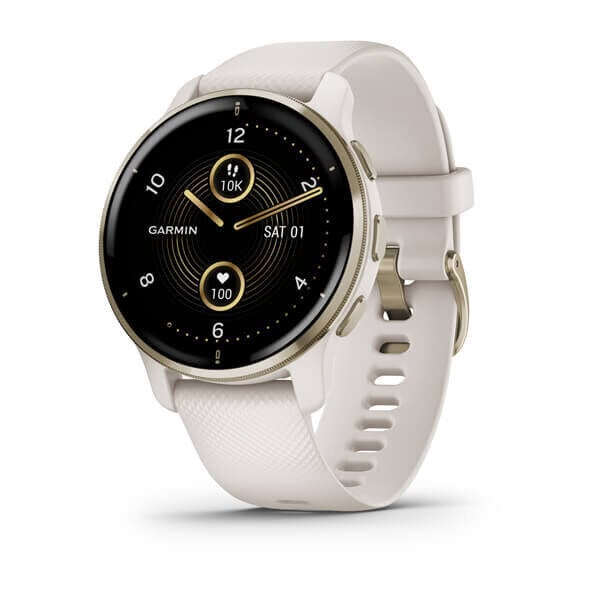 Garmin Venu® 2 Plus Cream Gold/Ivory kaina ir informacija | Išmanieji laikrodžiai (smartwatch) | pigu.lt