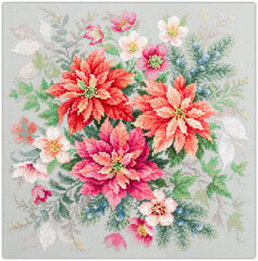 Siuvinėjimo rinkinys Magic Needle Flower Magic.Poinsettia 214-273 kaina ir informacija | Siuvinėjimo priemonės | pigu.lt