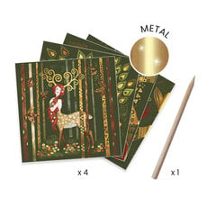 Скретч-карты Inspired By- Золотые богини, DJECO DJ09374 цена и информация | Развивающие игрушки | pigu.lt