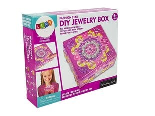 Papuošalų dėžutės dekoravimo rinkinys kaina ir informacija | Lavinamieji žaislai | pigu.lt