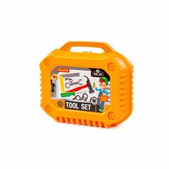 Įrankių rinkinys lagamine, 30 d., oranžinis kaina ir informacija | Žaislai berniukams | pigu.lt