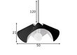 Globen Lighting lubinis šviestuvas Volang kaina ir informacija | Lubiniai šviestuvai | pigu.lt