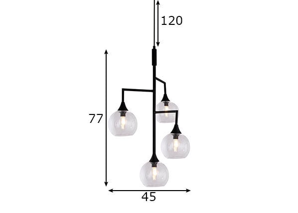 Globen Lighting lubinis šviestuvas Bowl kaina ir informacija | Lubiniai šviestuvai | pigu.lt