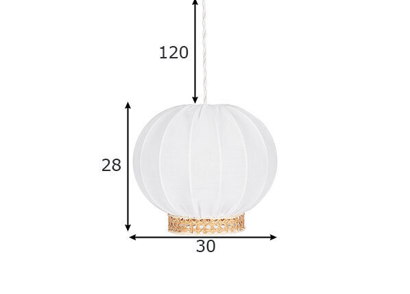 Globen Lighting lubinis šviestuvas Yokohama 30 цена и информация | Lubiniai šviestuvai | pigu.lt