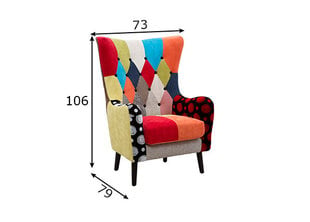 Кресло ЙОРК, 75х83х100 см цена и информация | Кресла в гостиную | pigu.lt