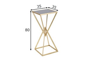 Боковой журнальный столик 35x35x80 см цена и информация | Журнальные столики | pigu.lt