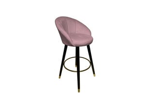 Baro kėdė Glam, rožinė kaina ir informacija | Virtuvės ir valgomojo kėdės | pigu.lt