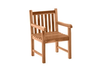 Садовый стул AIA, коричневый цена и информация | Садовые стулья, кресла, пуфы | pigu.lt