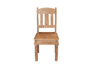 2-jų valgomojo kėdžių komplektas Lakadee, rudas kaina ir informacija | Virtuvės ir valgomojo kėdės | pigu.lt