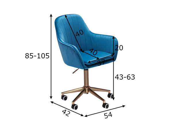Biuro kėdė A2A Stuhl kaina ir informacija | Biuro kėdės | pigu.lt